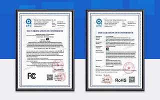 中航軟件榮獲FCC、RoHS認(rèn)證證書(shū)